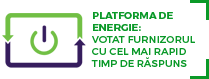 Platforma de Energie: Votat frunizorul de energie electrică cu cel mai rapid timp de răspuns