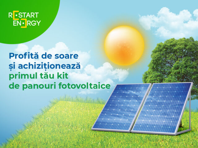 Profită de soare și achiziționează primul tău kit de panouri fotovoltaice