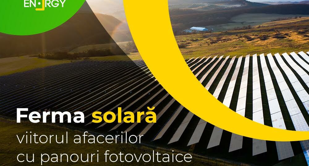 Ferma solară - viitorul afacerilor cu panouri fotovoltaice