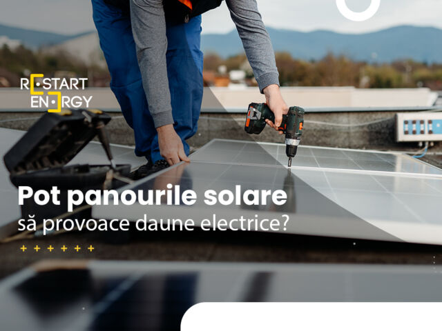 Pot panourile solare să provoace daune electrice?