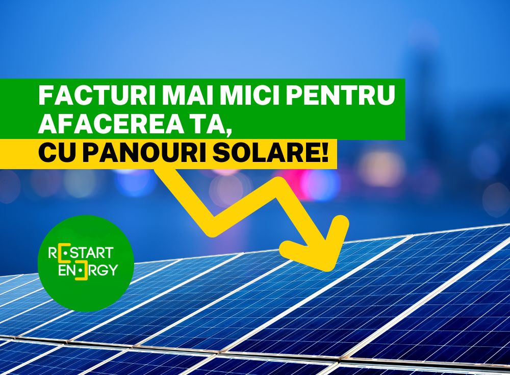 abstract And old Facturi mai mici pentru afacere, cu panouri solare | Restart Energy