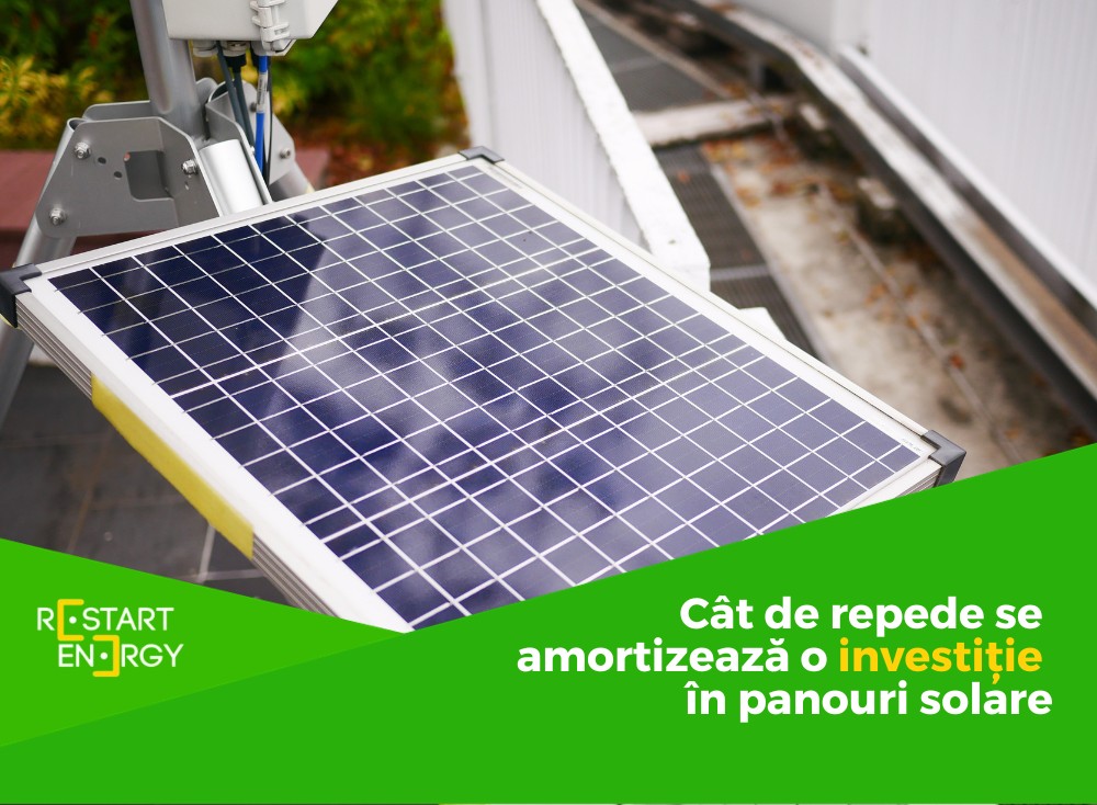 Amortizarea investiției în panouri solare